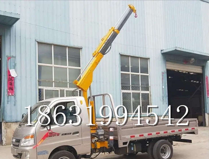 岚县随车吊机旋转小型吊水泥货车随车吊机 多功能液压伸缩吊小型